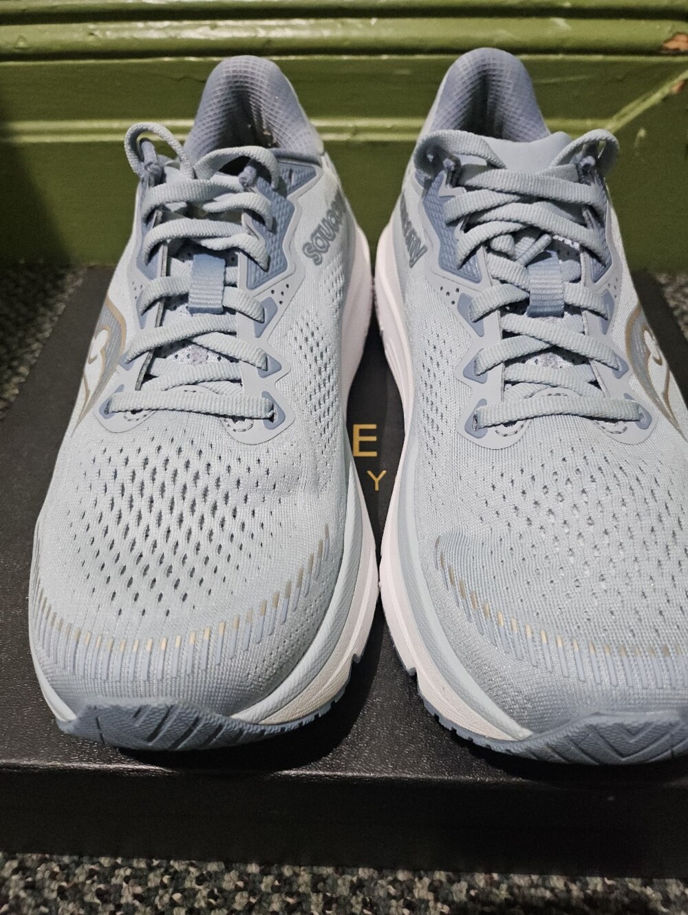 Saucony Men's Light Blue Athletic Running Shoes